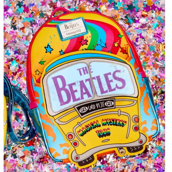Loungefly Beatles Magical Mystery Tour Mini - Picture 4 of 4